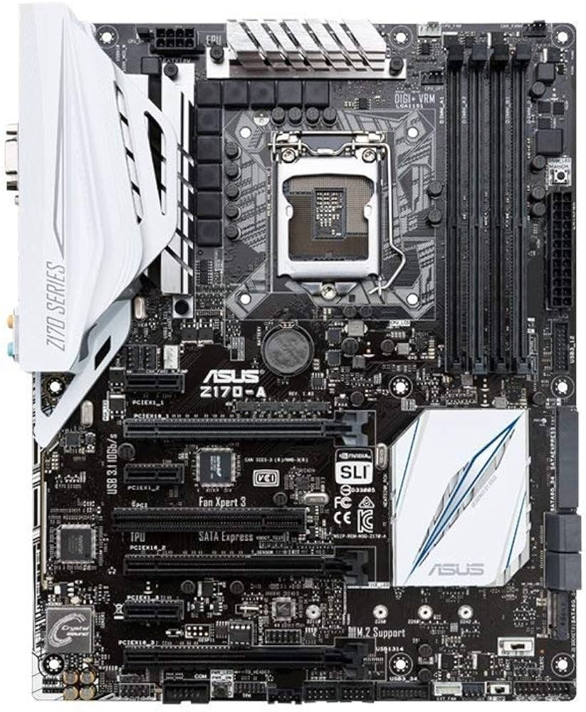 Amazon | ASUSTeK Intel Z170搭載 マザーボード LGA1151対応 Z170-A
