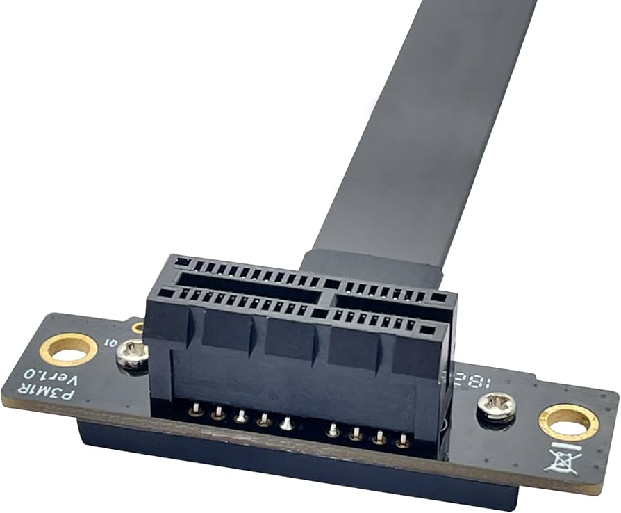 Amazon.co.jp: 10Gtek PCIE 3.0 延長ケーブル X1 to X1 オス-メス