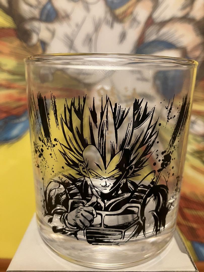 Amazon.co.jp: ドラゴンボ ールZ 超ベジータ ビジュアルアートグラス