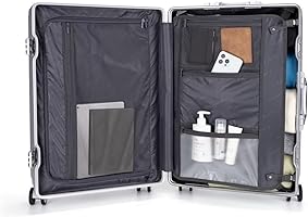 Amazon | [リベティ] ヒルナンデス出演 スーツケース 前開き Mサイズ