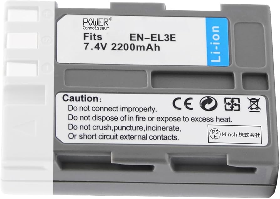 Amazon | Power-connoisseur NIKON EN-EL3E 対応用 高性能 デジタル