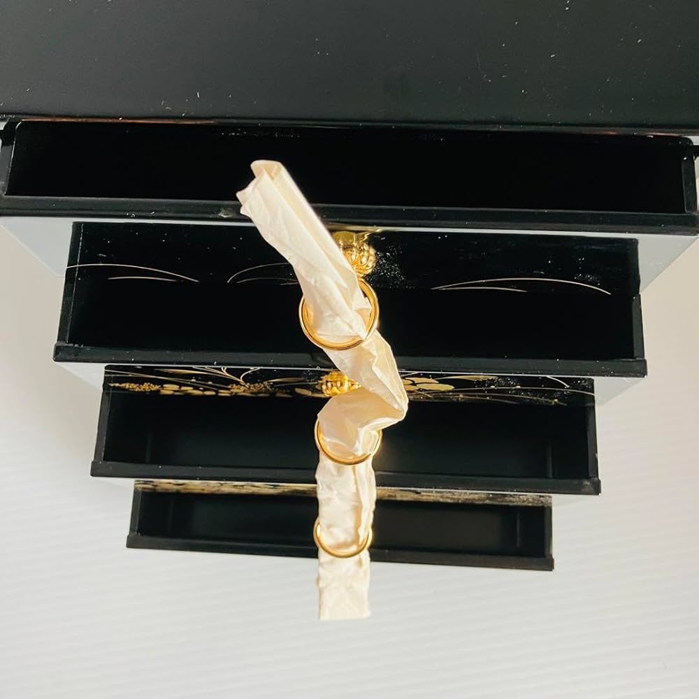 Amazon｜当時物／レトロ 資生堂花椿会 高台寺風蒔絵 小物箪笥 タンス