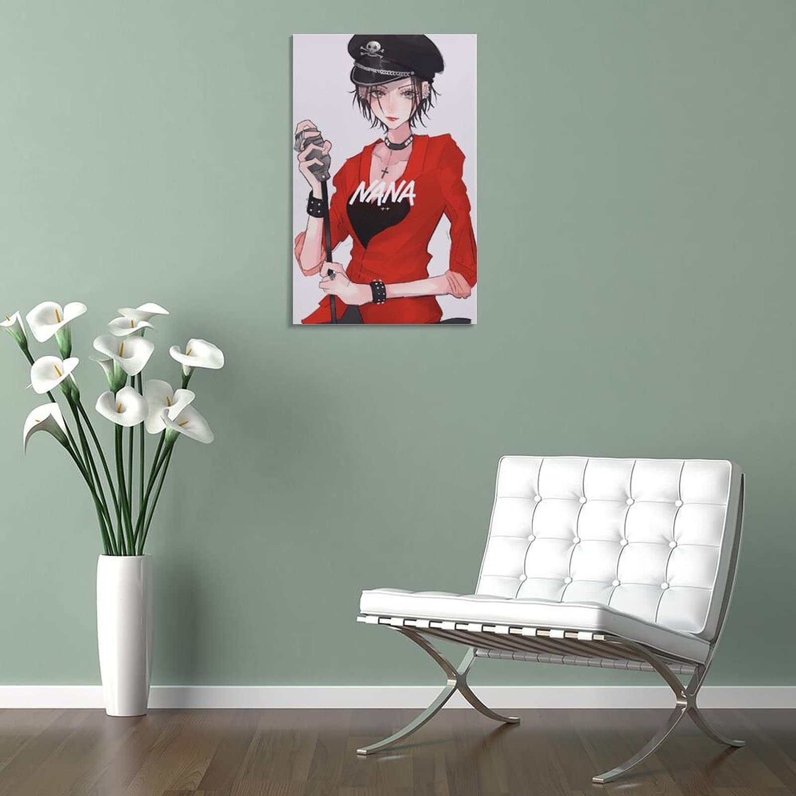Amazon｜NANA大崎ナナアニメキャンバスアートポスター寝室リビング