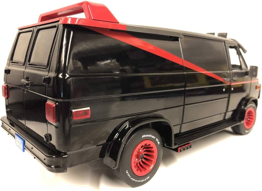 Amazon.co.jp: 1/18 グリーンライト GREENLIGHT The A TEAM 1983 GMC