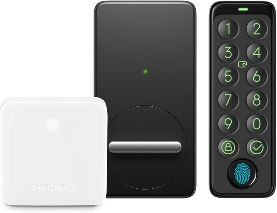 Amazon.co.jp: SwitchBot ハブミニ スマートロック テレビ対応 指紋