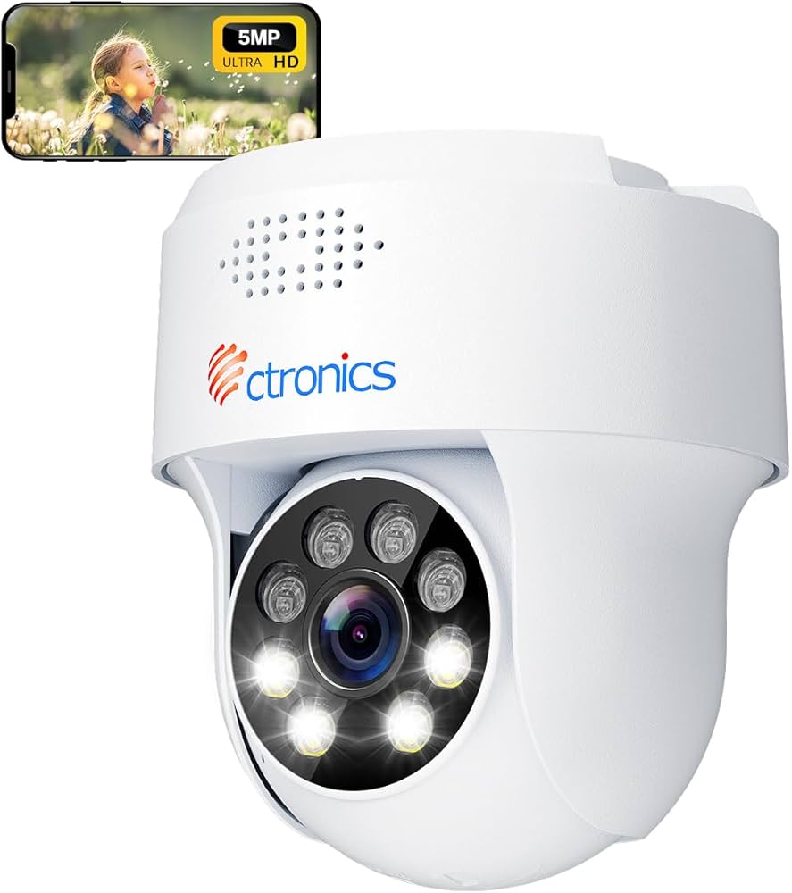 Amazon.co.jp: 【 3K Ctronics 防犯カメラ 屋外 5MP 5GHzWiFi対応 AI