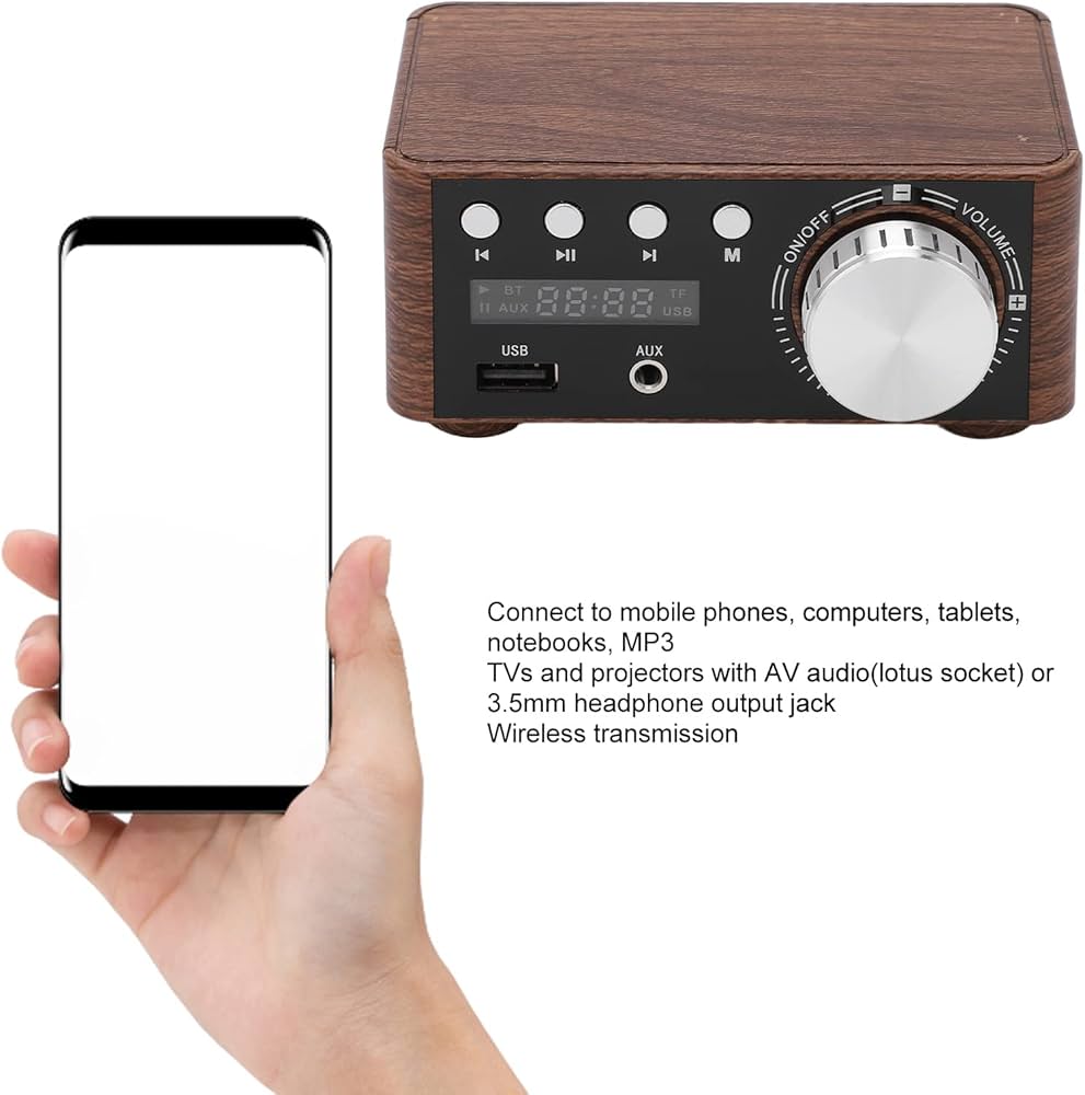 Amazon.co.jp: Zerodis Bluetoothパワーアンプ ステレオアンプ