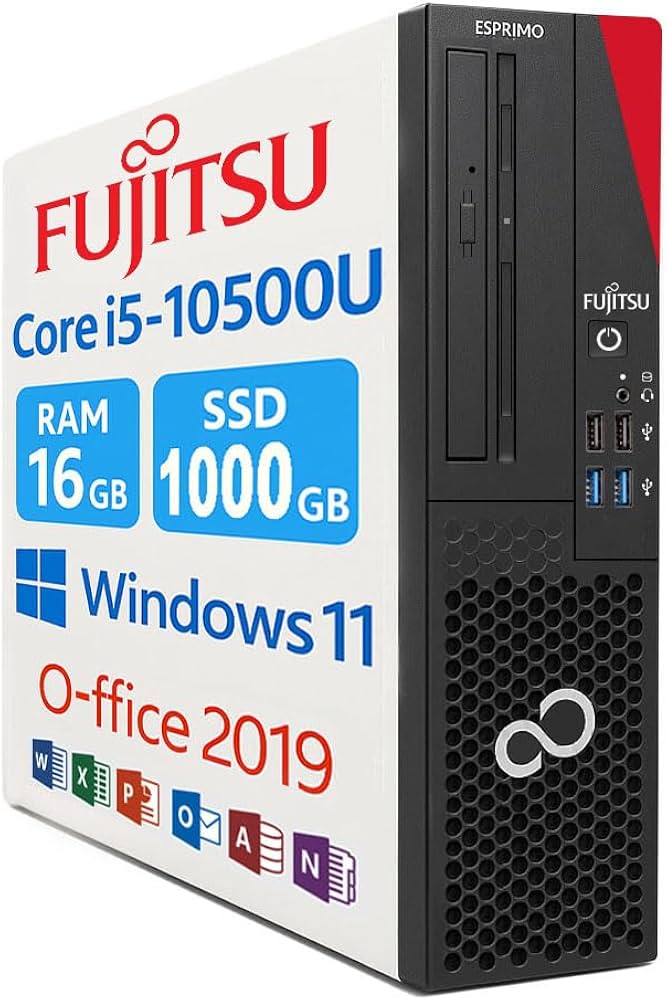 Amazon.co.jp: 【整備済み品】富士通 デスクトップESPRIMO D5010