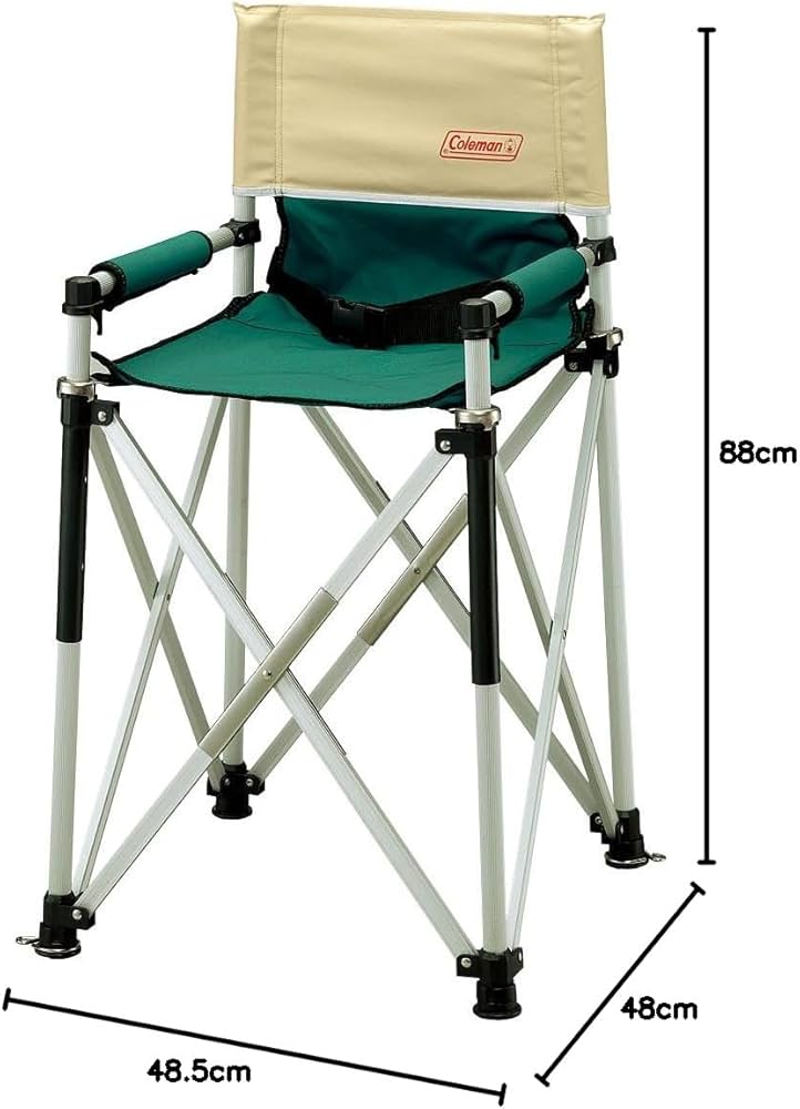 Amazon.co.jp: コールマン キッズスリムキャプテンチェア(グリーン