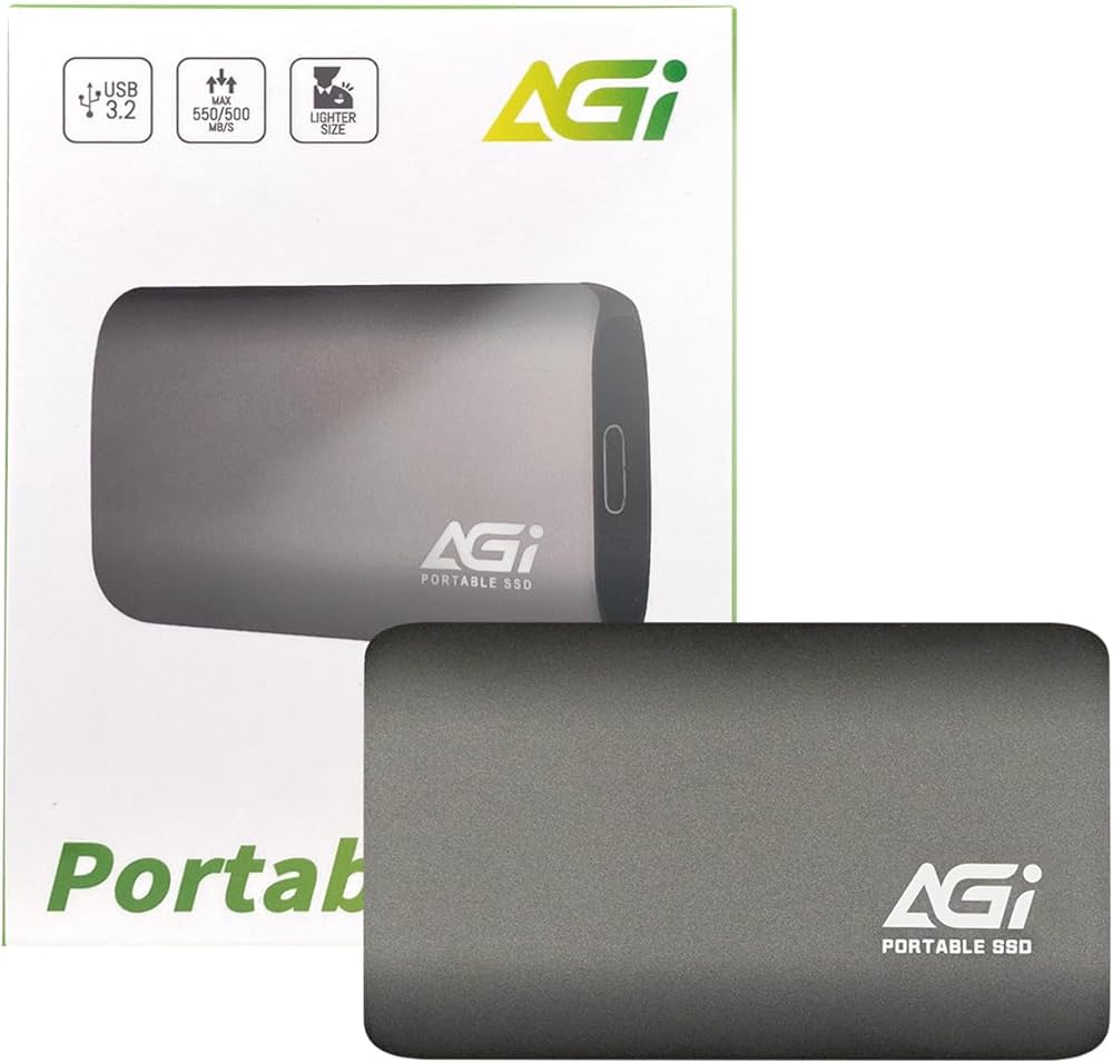 Amazon | AGI ED138 外付けSSD 2TB USB3.2 Gen2 最大読出 550MB/s PS4