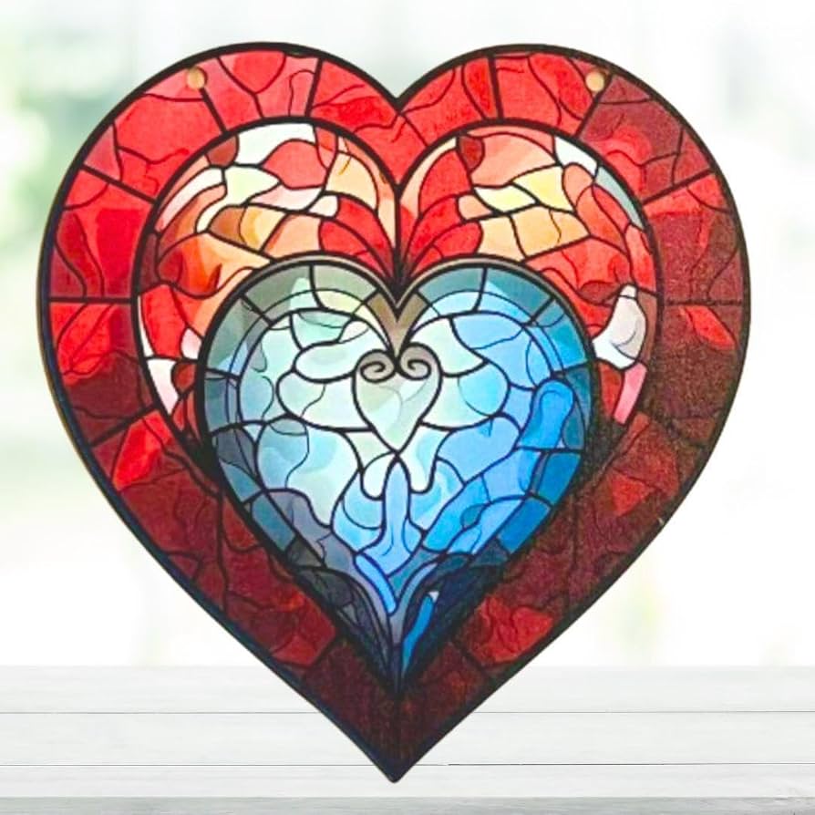 Amazon.co.jp: 人気 インテリア雑貨 壁掛け看板 ステンドグラス風