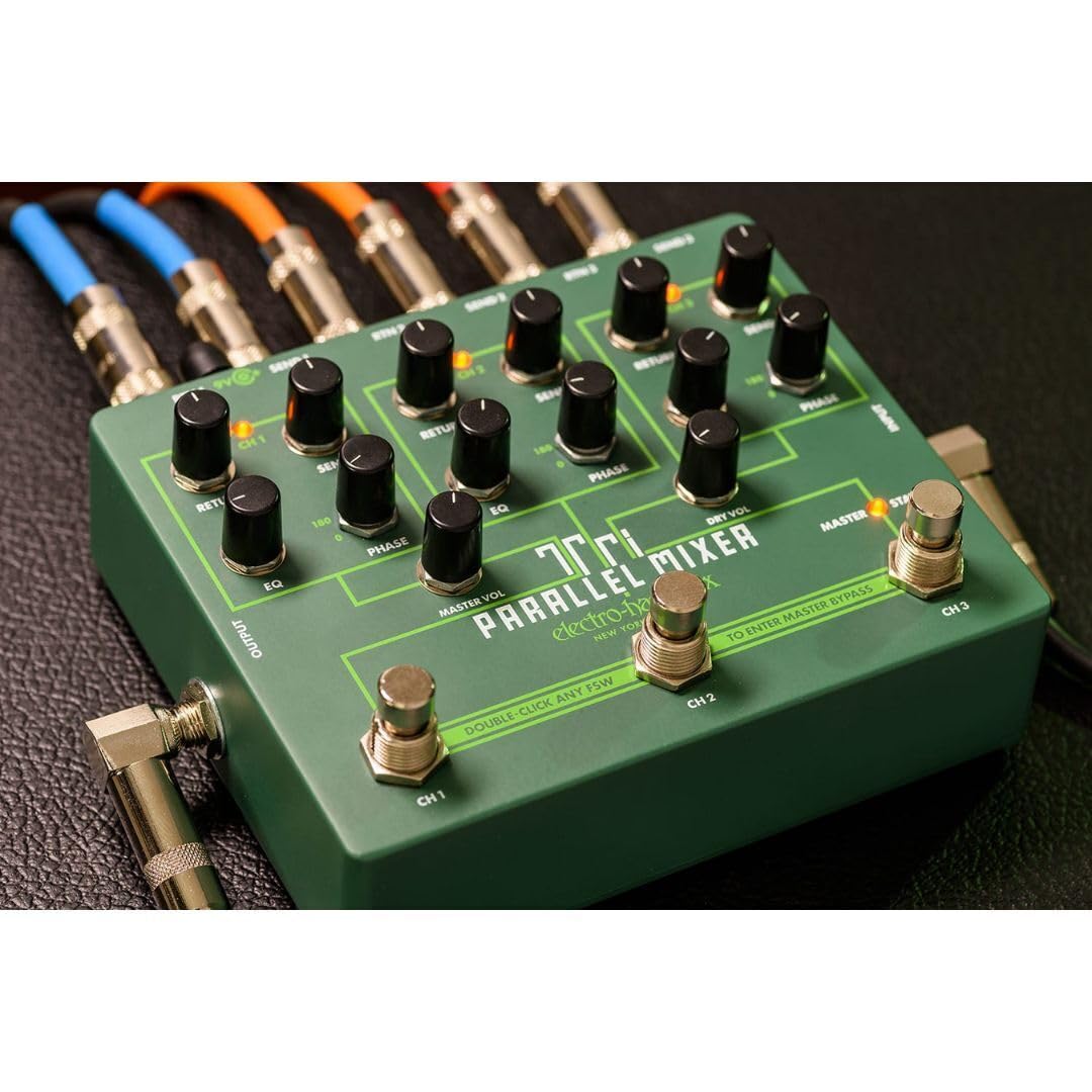 Amazon | electro-harmonix/Tri Parallel Mixer Effects Loop Mixer