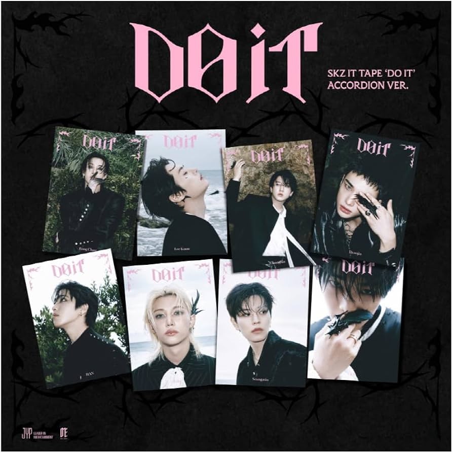 Stray Kids - SKZ IT TAPE Do It Accordion version CD+Pre-Order Gift