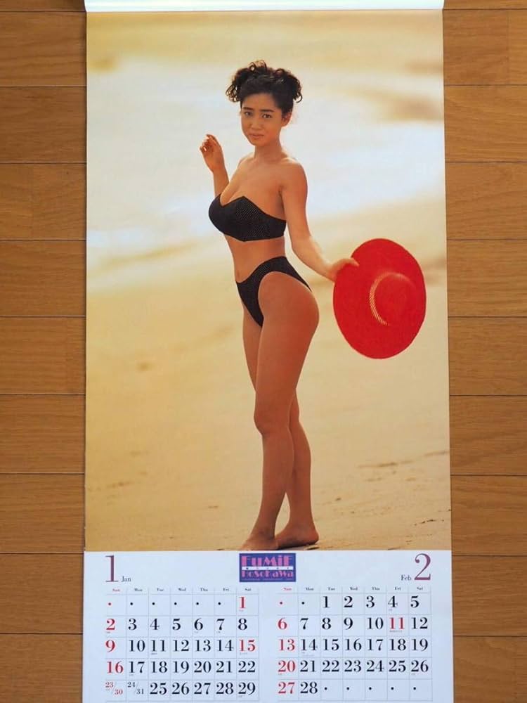 Amazon.co.jp: 1994年 細川ふみえ B3切 カレンダー : おもちゃ