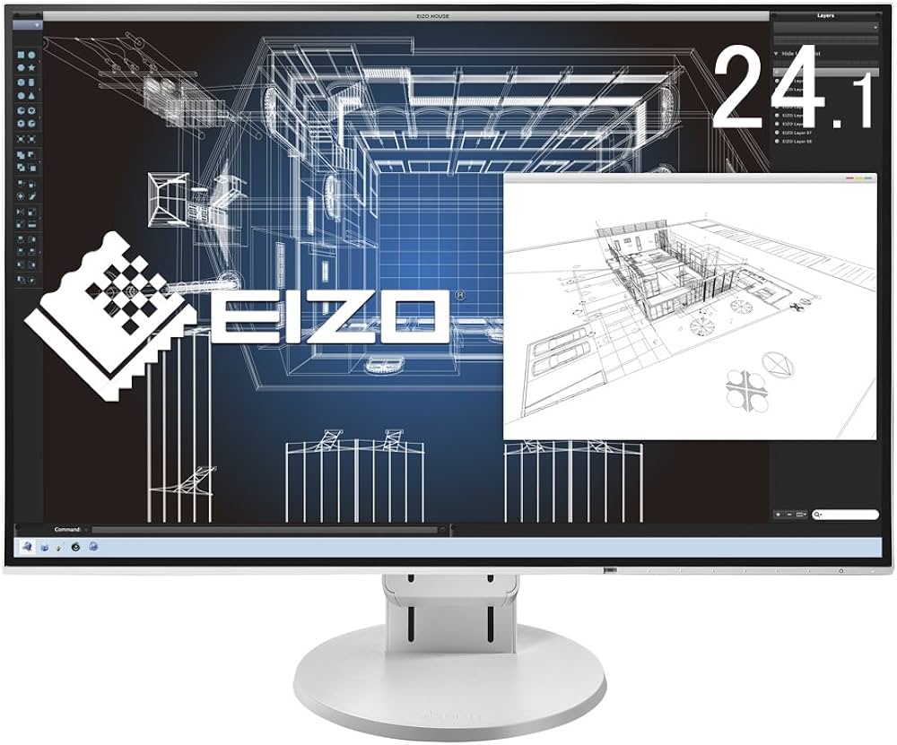 Amazon.co.jp: EIZO FlexScan 24.1インチ ディスプレイ モニター
