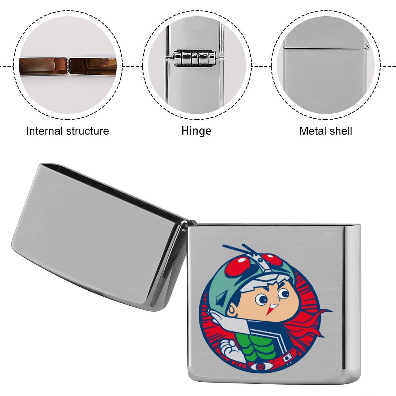 Amazon.co.jp: Zippoライター兼用ケース メンズ 広島 東洋カープ