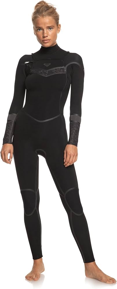Amazon.com: Roxy Womens 3/2 Syncro+ Front Zip LFS Wetsuit - Black