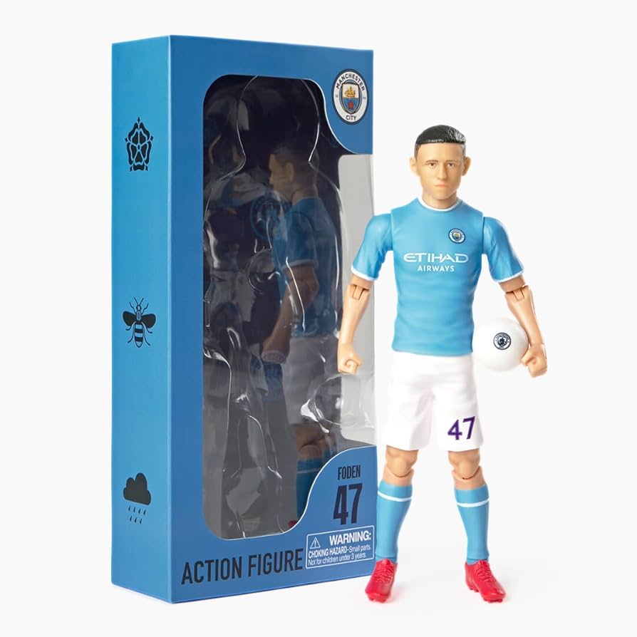 Amazon.com: Sockers Banbo Toys Manchester City F.C. Phil Foden 8