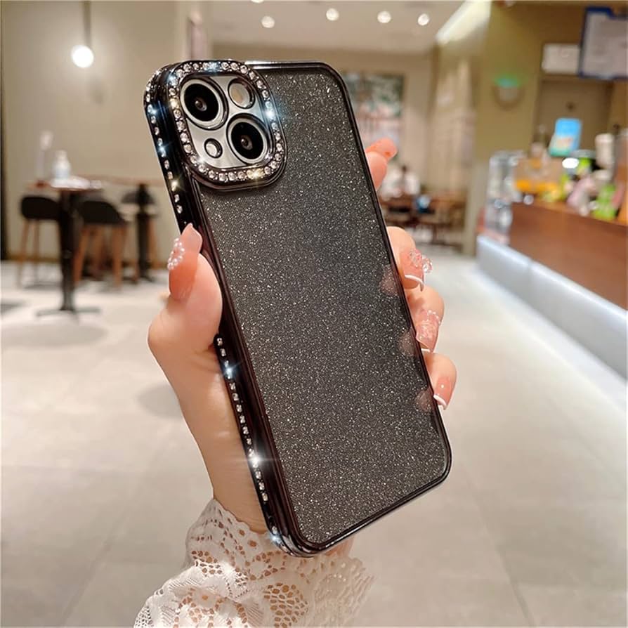 Amazon.co.jp: iPhone 14 Proケース 6.1インチ 対応 可愛い キラキラ