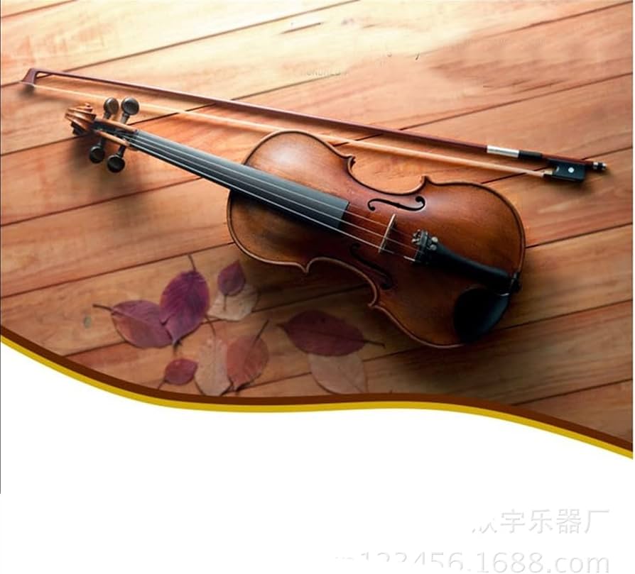 Amazon.co.jp: 模様のバイオリン4/4 3/4 1/2 1/4 1/4学生、初心者