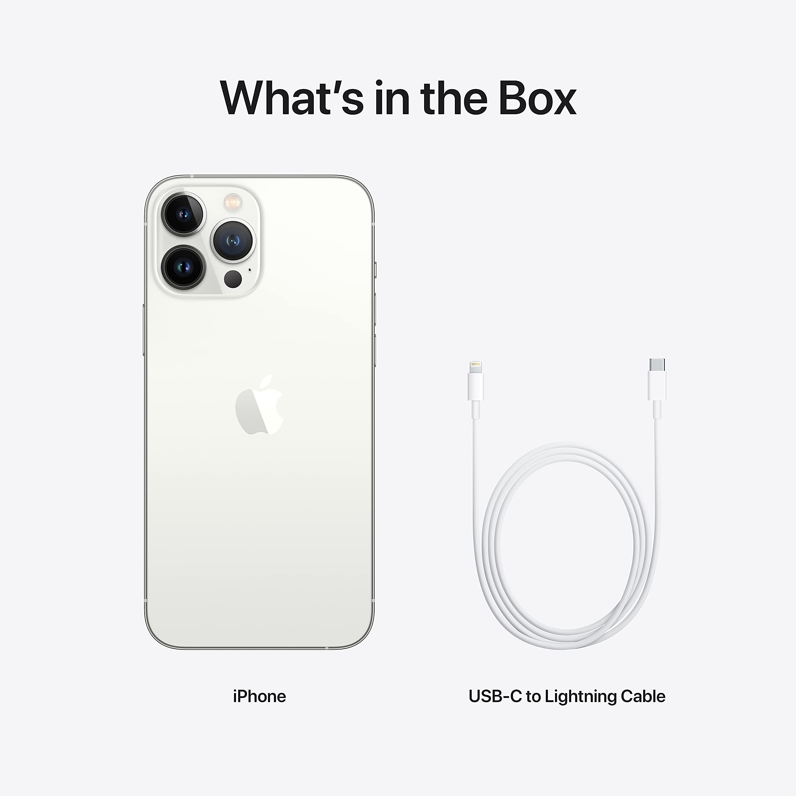 Amazon.com: Apple iPhone 13 Pro Max, 256GB, Silver - AT&T (Renewed