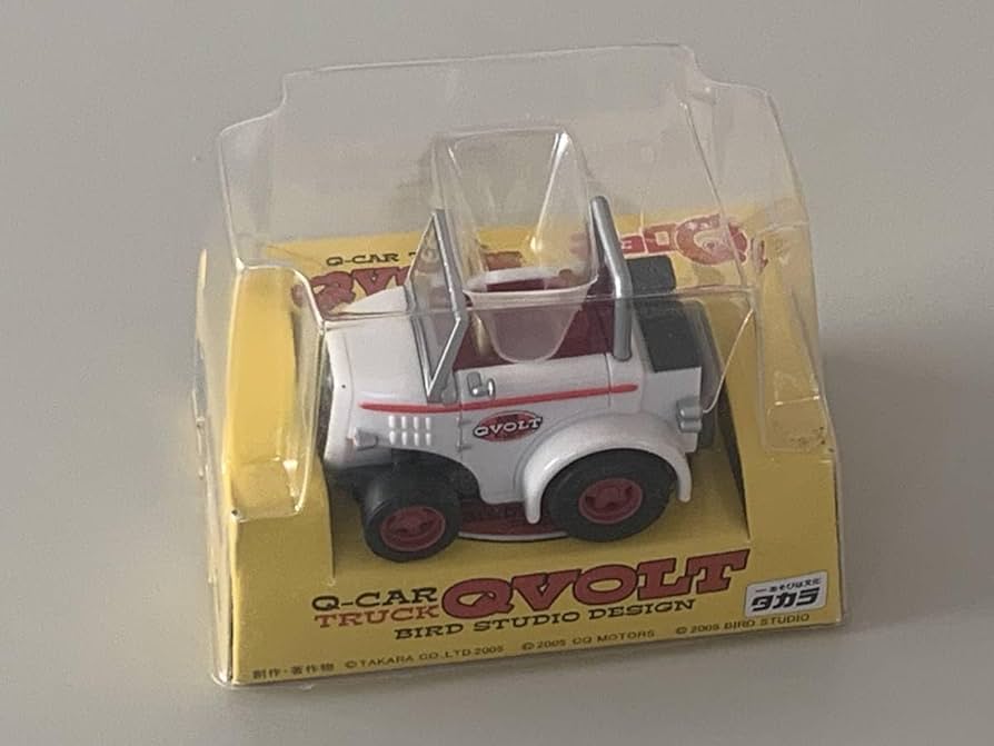 Amazon.co.jp: Q-CAR TRUCK【鳥山明デザイン QVOLT キューボルト 白