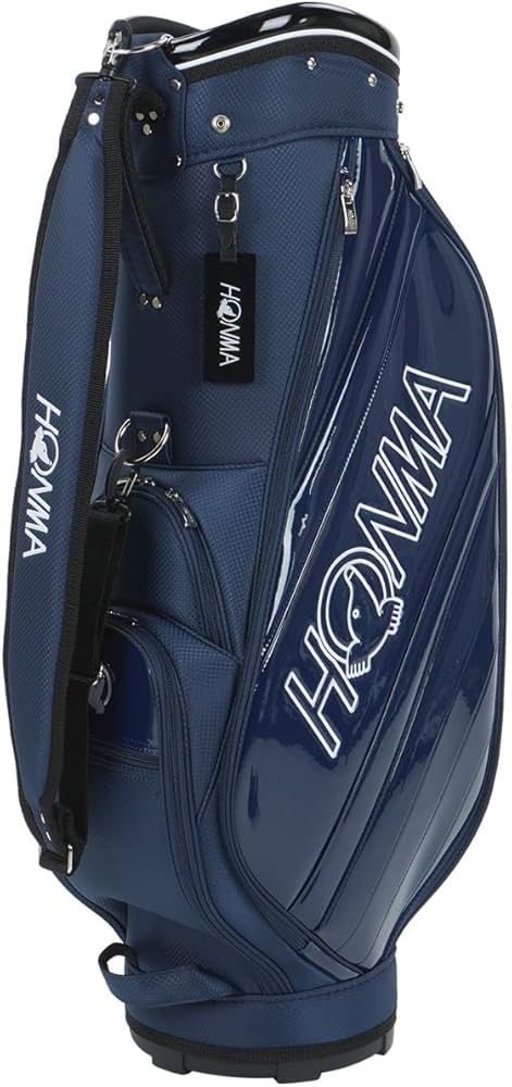 Amazon | 本間ゴルフ HONMA キャディバッグ キャディバッグ ネイビー