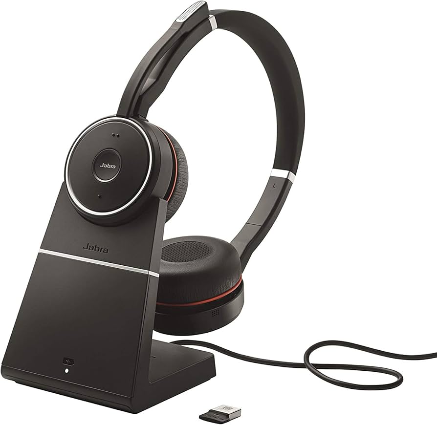 Amazon.com: Jabra Evolve 75 Stereo Wireless Bluetooth Headset with