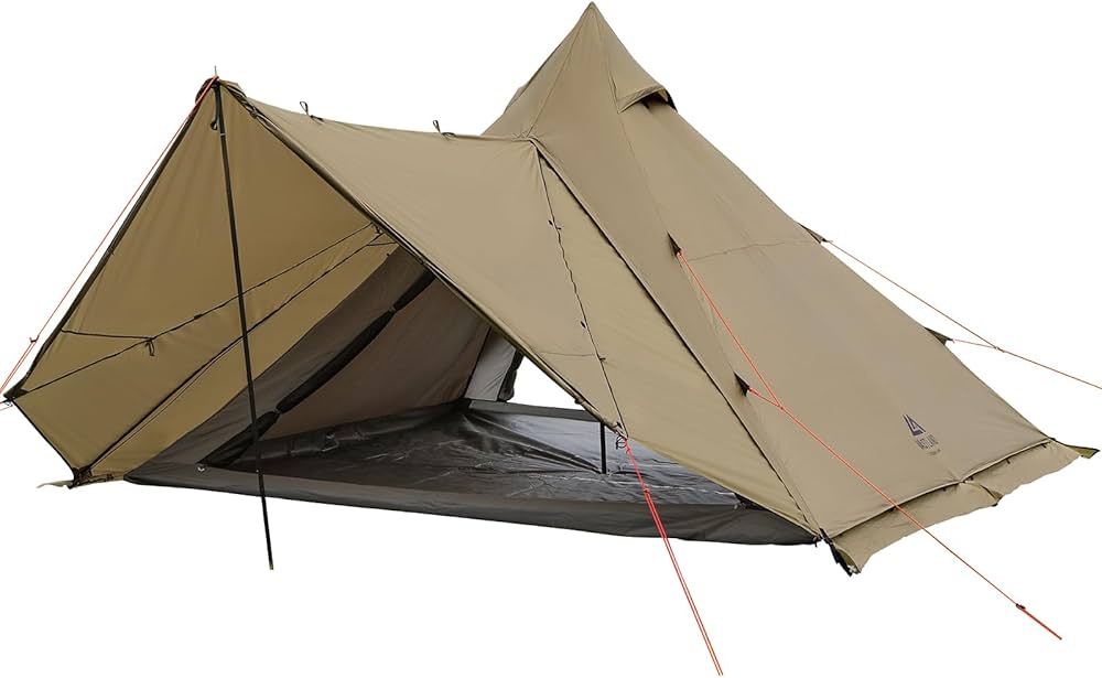 Amazon.co.jp: ヴァストランド VASTLAND ワンポールテント Mサイズ 4人