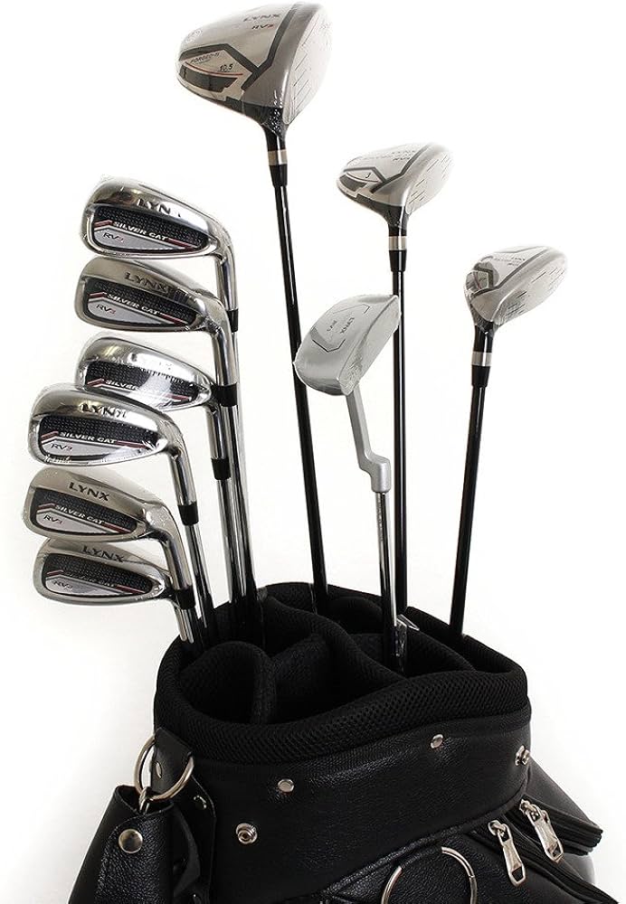Amazon.co.jp: LYNX(リンクス) クラブセット SILVER CAT RV3 クラブ10