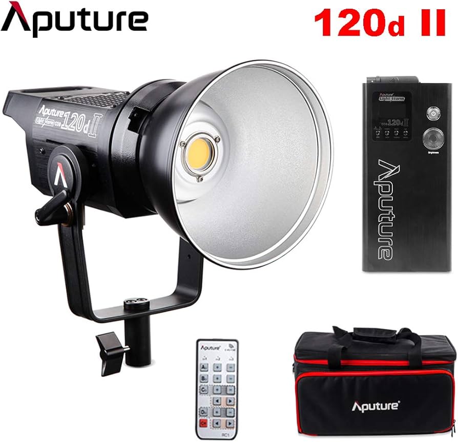 Amazon | Aputure 120D Mark 2 120D II LED 30,000 Lux @ 0.5m 5500k