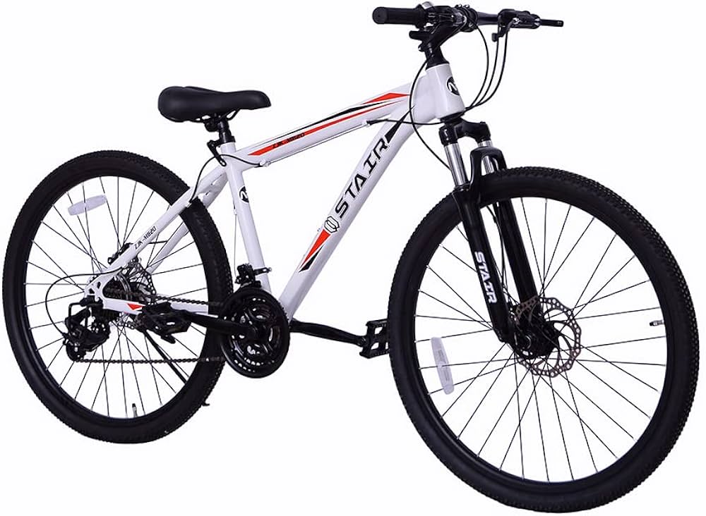 Amazon | マウンテンバイク 自転車 シマノ21段変速 26インチ 前後