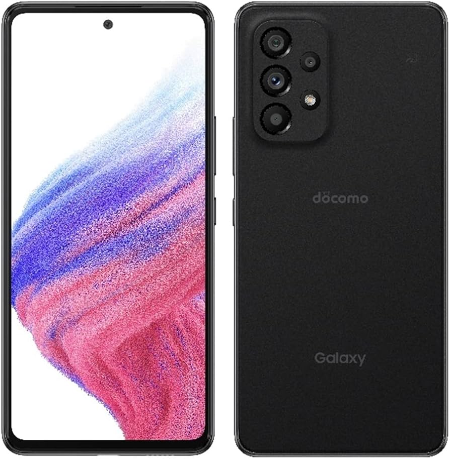 Amazon | ギャラクシー docomo Galaxy A53 5G SC-53C ブラック 黒
