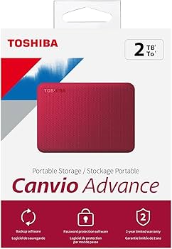 Amazon.com: Toshiba Canvio Advance 2TB Portable External Hard