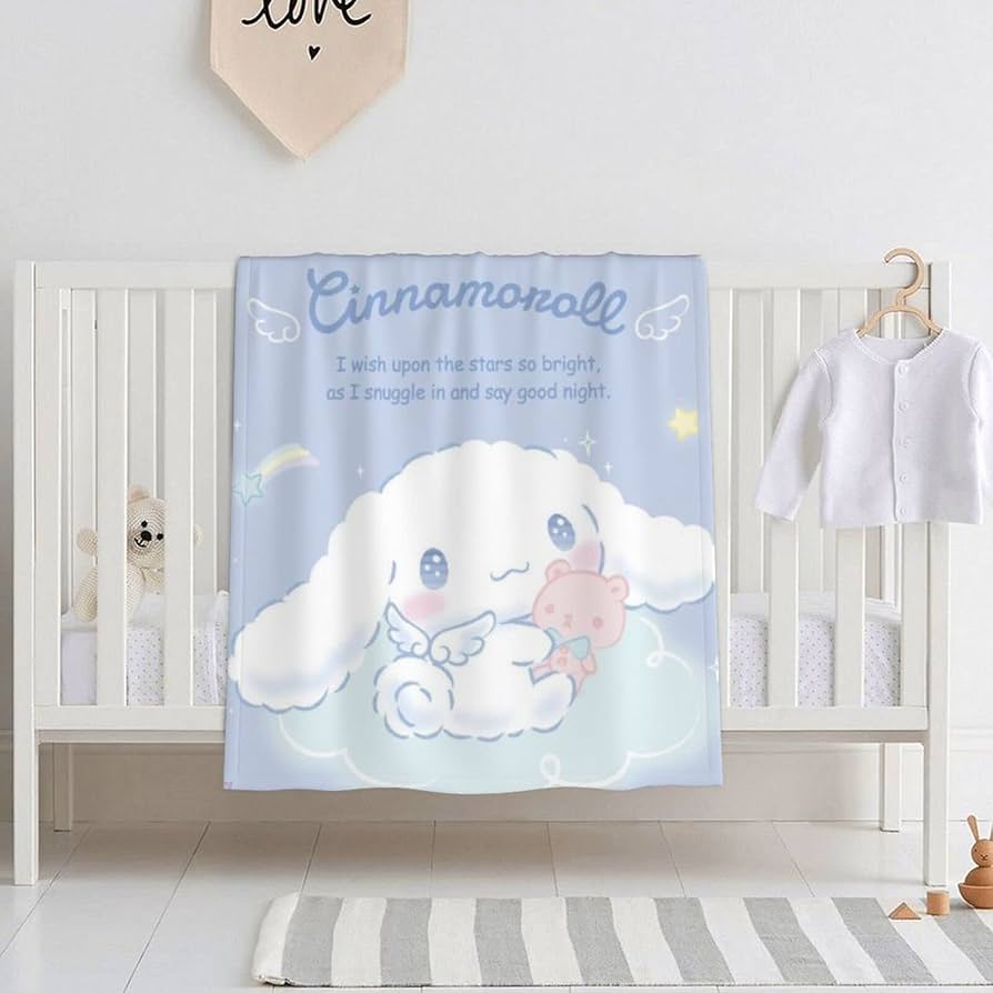 Amazon｜かわいい シナモロール ひざ掛け タオルケット オフィス