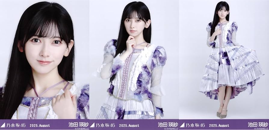 Amazon.co.jp: 乃木坂46 生写真 2025年8月 13thBDライブ衣装1 3種