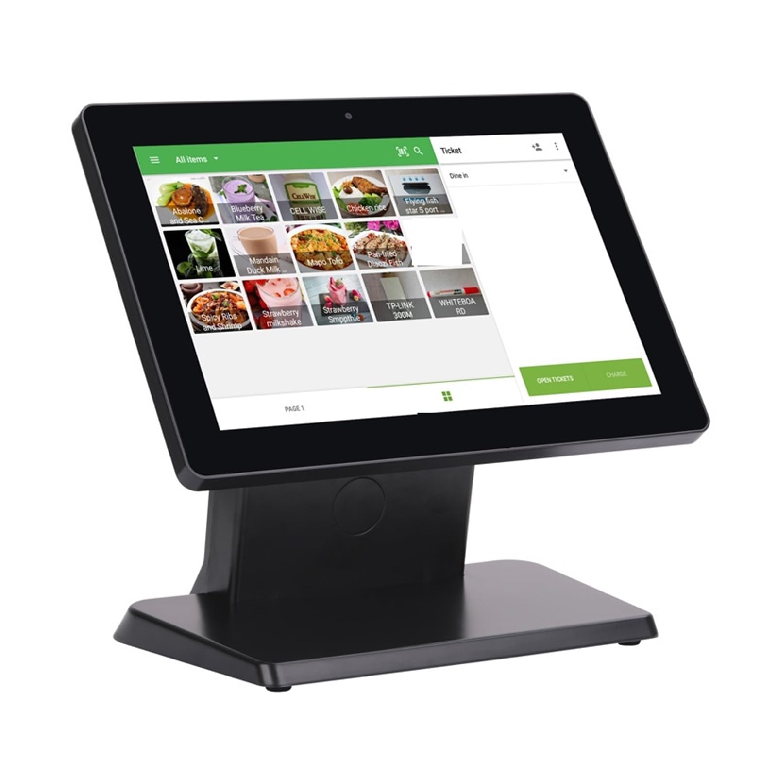 Amazon | レジ電子レジスター 現金管理システム 12 インチ タッチ