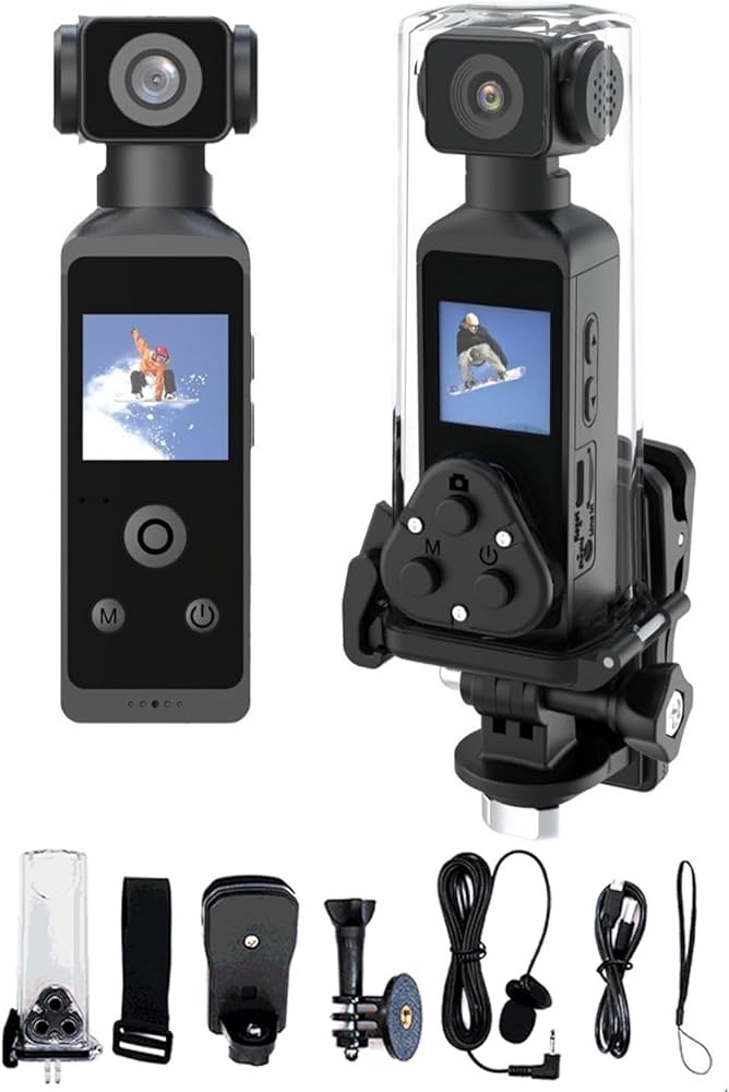 Amazon | GOATRIP ウェアラブルカメラ 小型アクションカメラ vlog