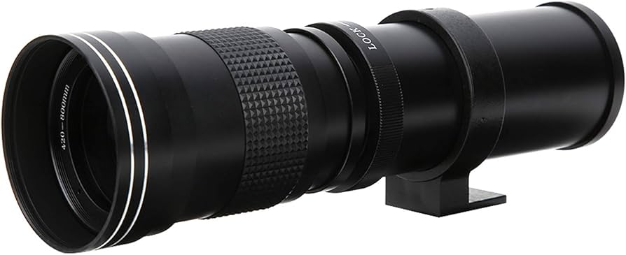 Amazon | 420-800mm F8.316 望遠レンズ、ニコンFマウントカメラ用2X
