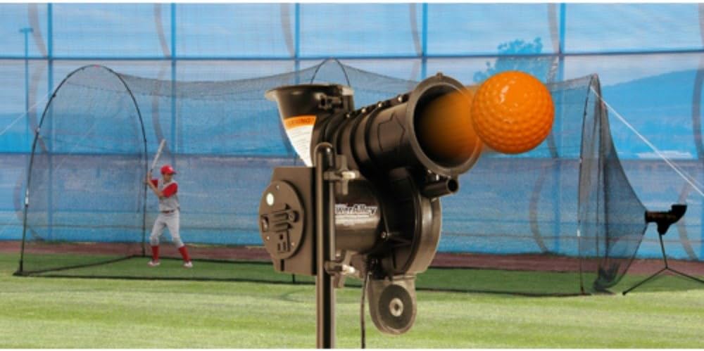 Amazon | ヒータースポーツPowerAlley lite-ball Pitching Machine