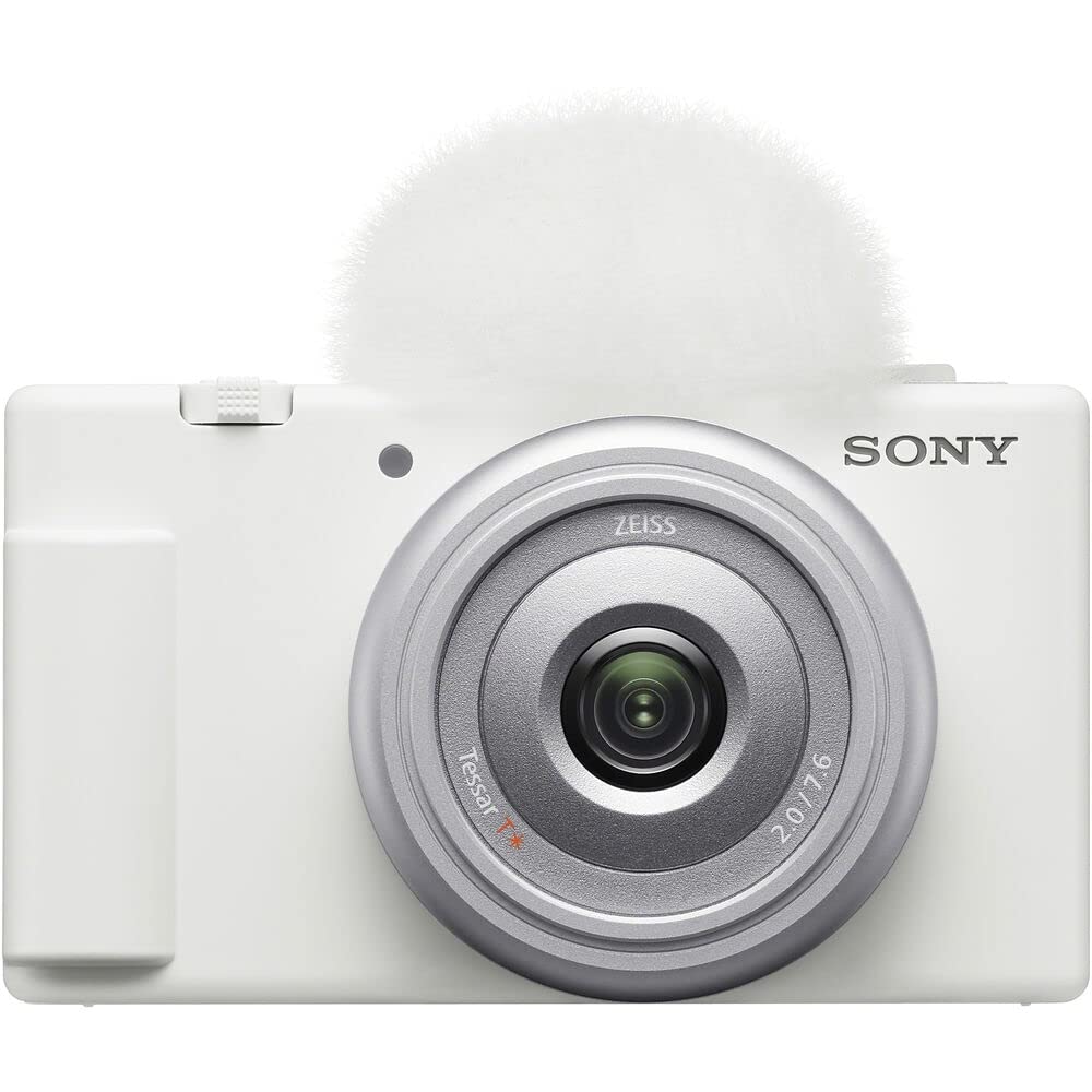 Amazon.com : Sony ZV-1F Vlogging Camera | White Bundle with 64GB