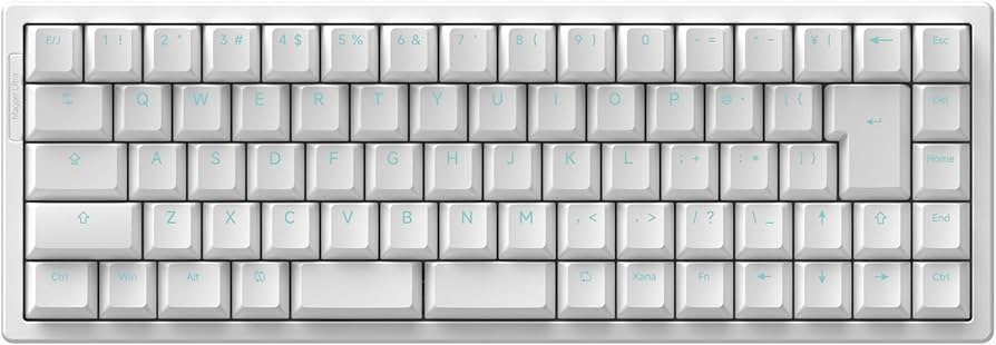 Amazon.co.jp: LUMINKEY Magger 68 HE Ultra 日本語配列 LuxWhite 日本