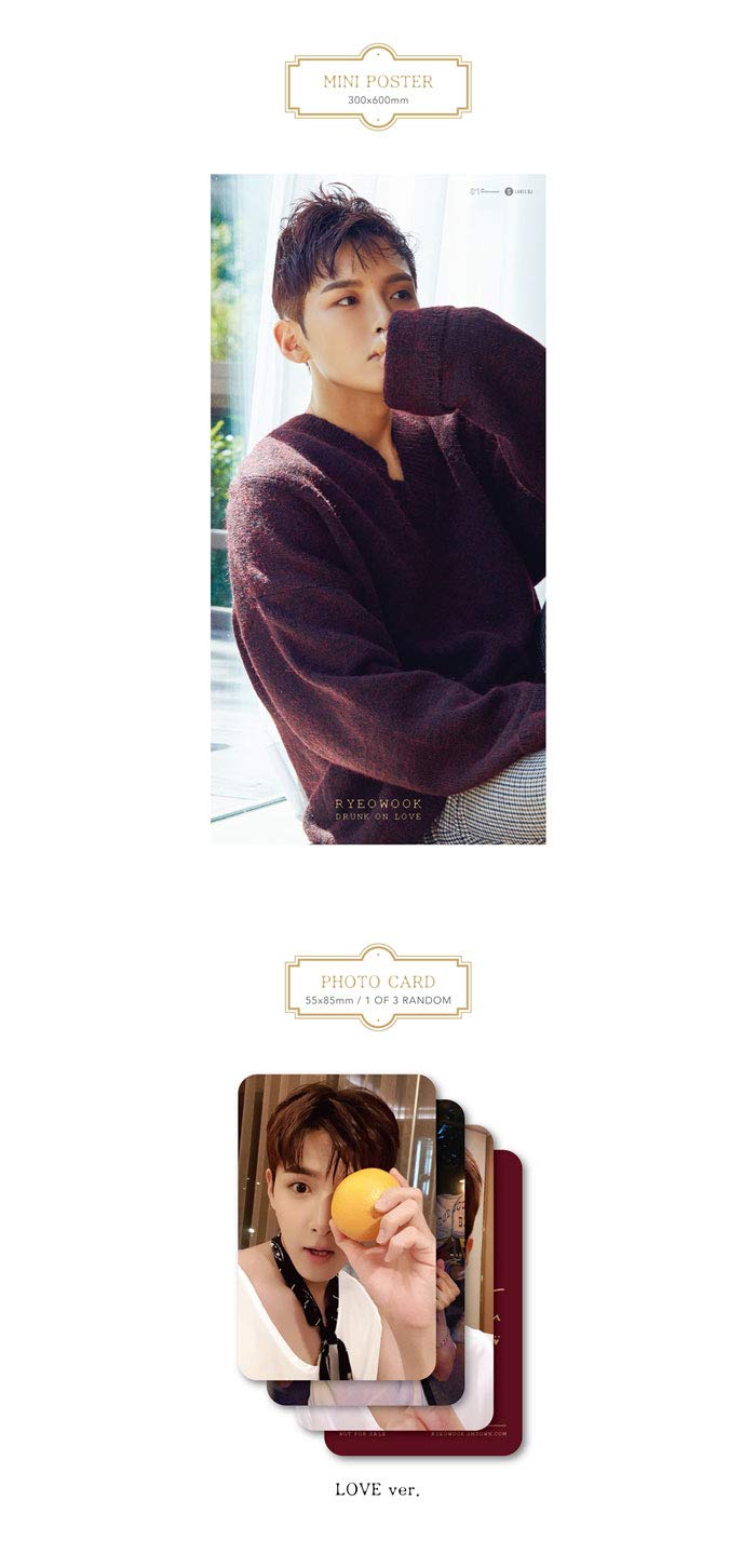 SM Entertainment RYEOWOOK SUPER JUNIOR - Drunk on Love [Random ver