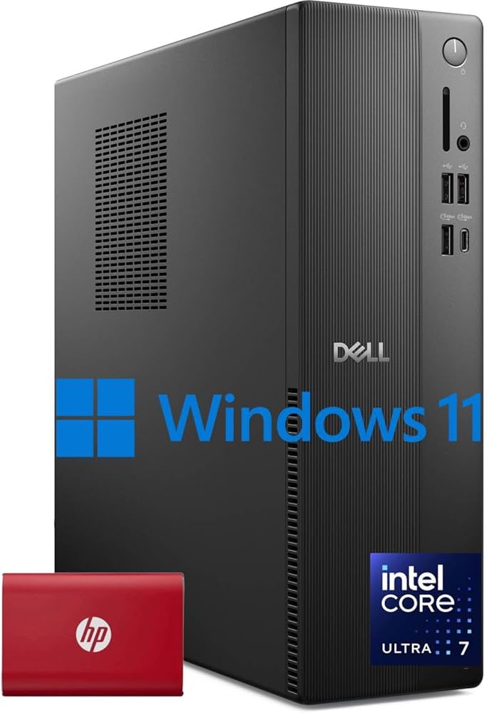 Amazon.com: Dell 2025 Slim Desktop ECS1250 - Intel Ultra 7-256K