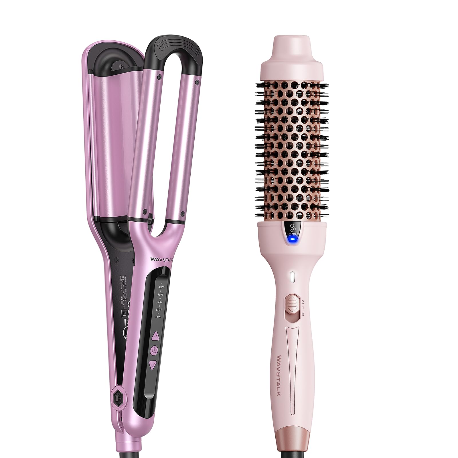 Amazon.com: Wavytalk Hair Crimpers with 3 Barrel and Blowout