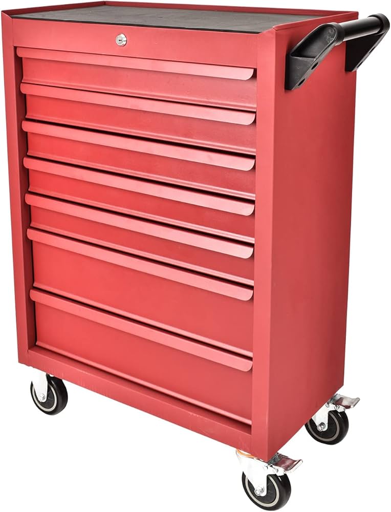 Amazon.co.jp: サンパーシー ツールキャビネットワゴン 7段 引き出し式