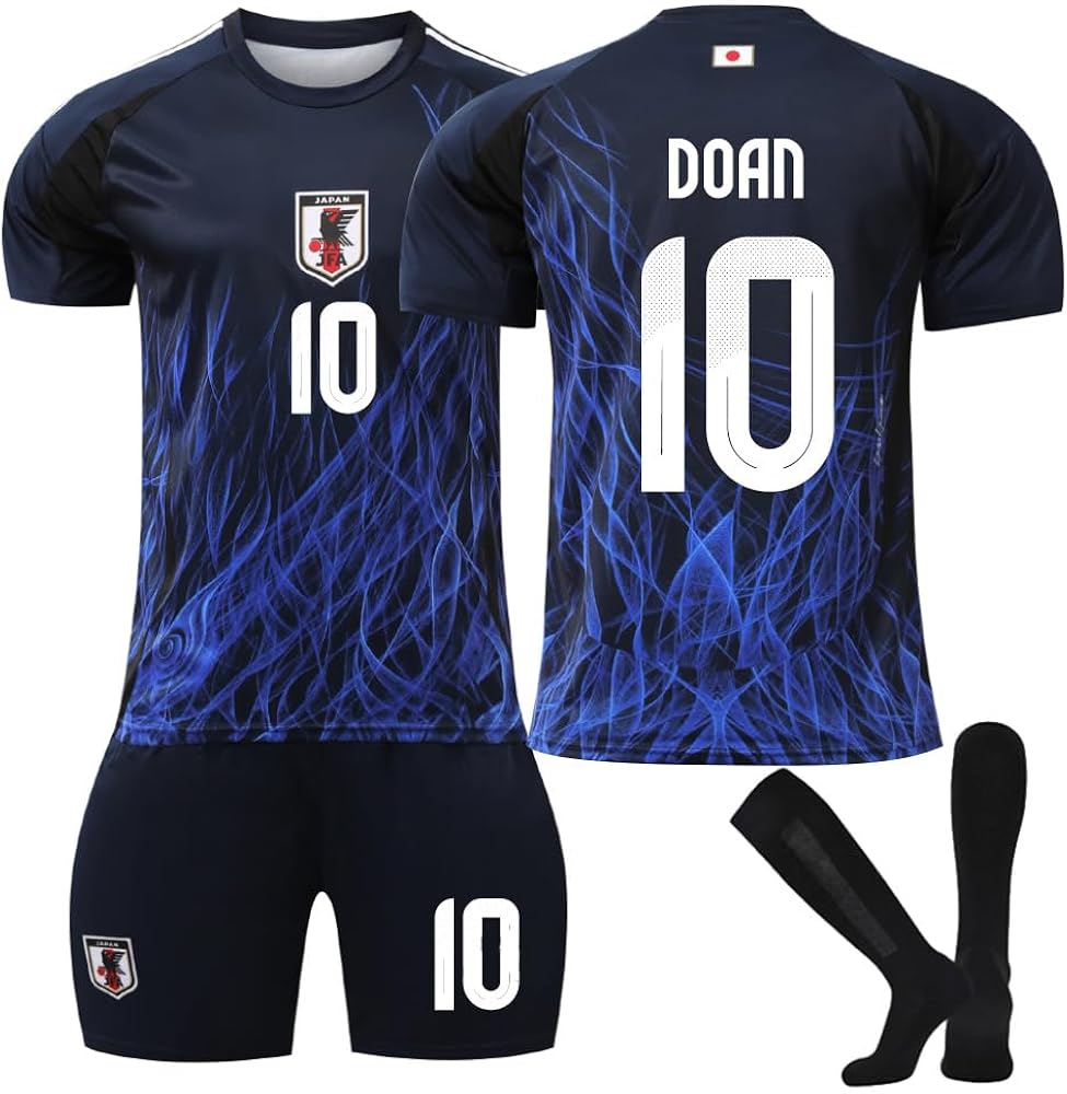 Amazon.co.jp: [XinShang] 24-25 サッカーユニフォーム 日本代表 背