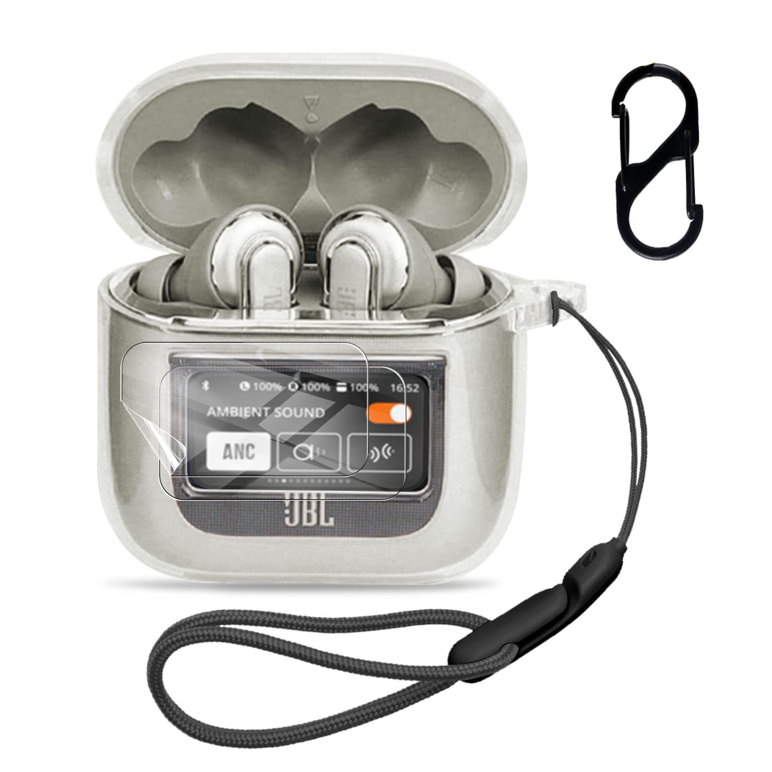 Amazon | JBL TOUR PRO 2 用 ケース カバー +2枚フィルム 【NOUKAJU