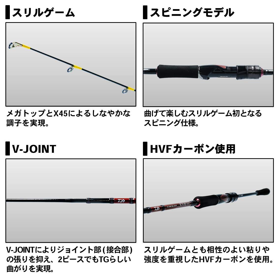 Amazon | ダイワ(DAIWA) タイラバロッド 紅牙MX AP(エアポータブル