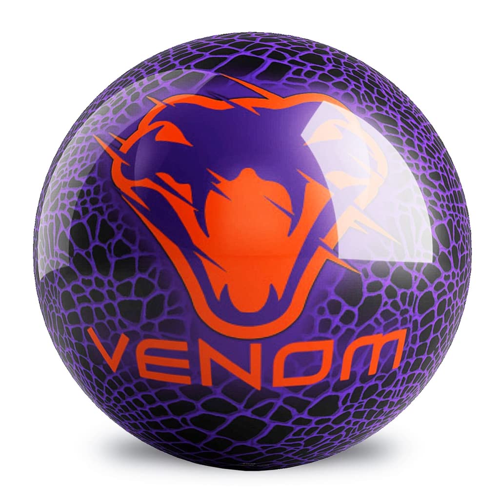 Amazon | On The Ball ボウリング ユニ パープル/オレンジ Motiv Venom